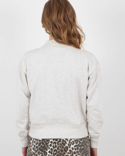 Pull Isabelle Marant - Gris Logo Orange