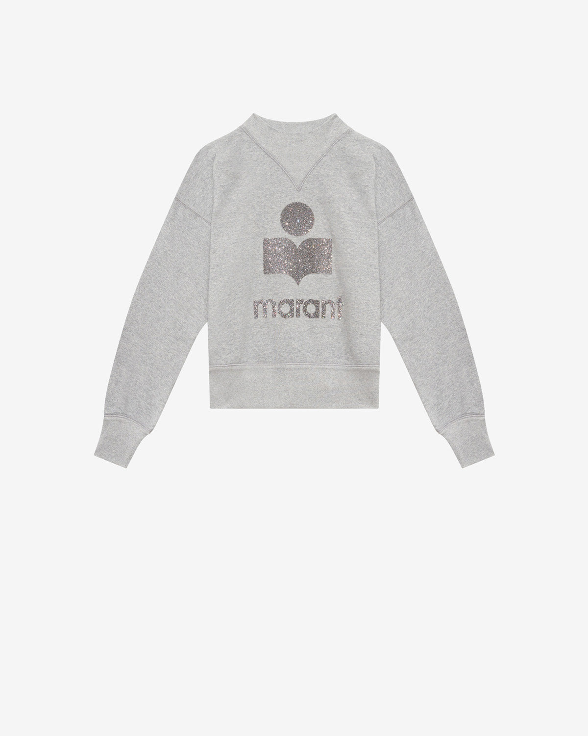 Pull Isabelle Marant - Gris Logo Pailletée
