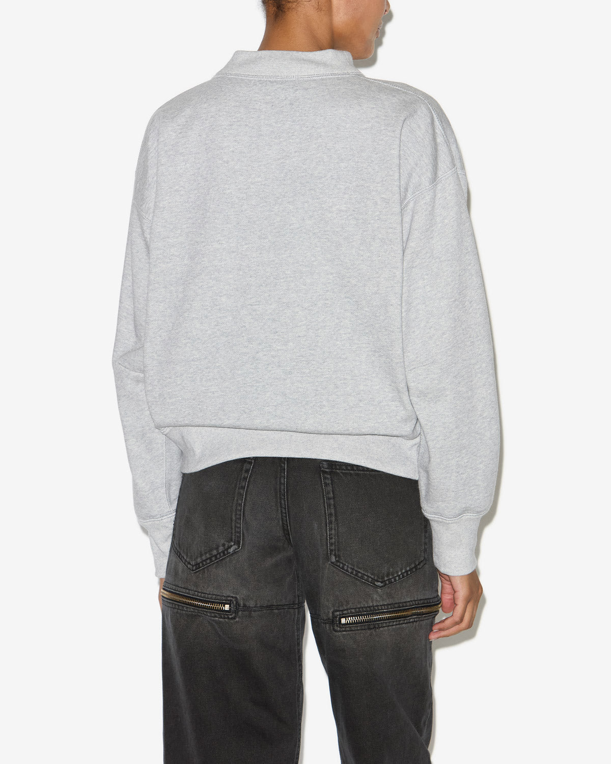 Pull Isabelle Marant - Gris Logo Pailletée