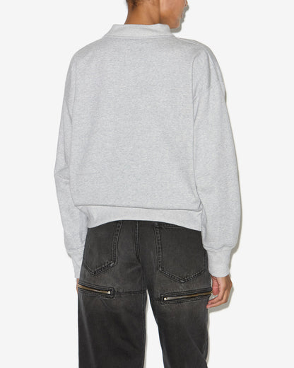 Pull Isabelle Marant - Gris Logo Pailletée