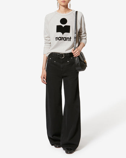 Pull Isabelle Marant - Gris Logo Noir