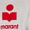 Pull Isabelle Marant - Gris Logo Rouge
