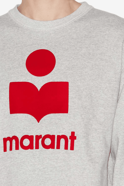 Pull Isabelle Marant - Gris Logo Rouge