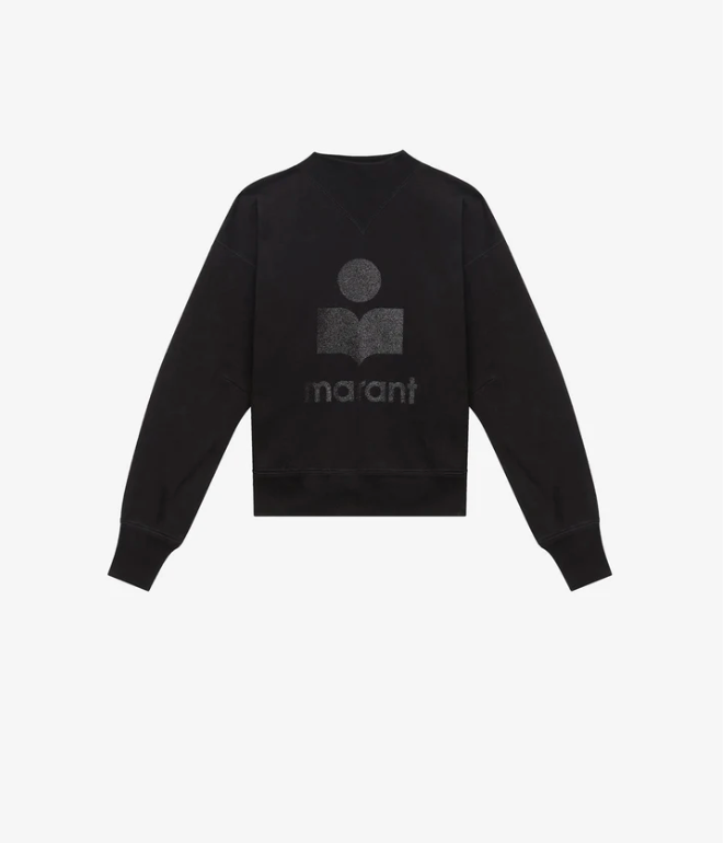 Pull Isabelle Marant - Noir Logo Pailletée