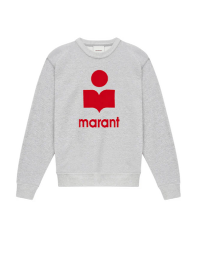 Pull Isabelle Marant - Gris Logo Rouge